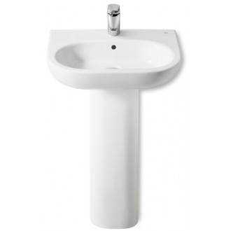 Lavabo con pedestal Meridian 60x46cm Roca