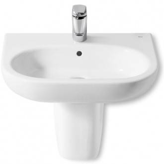 Lavabo semipedestal Meridian 60x46cm Roca