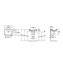 Lavabo mural Hall 75x49,5cm Roca