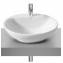 Lavabo mural o sobrencimera Fontana 60x48cm Roca