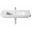Lavabo mural Dama 100x46cm Roca