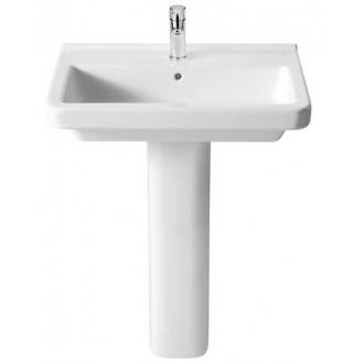 Lavabo con pedestal Dama 65x46cm Roca