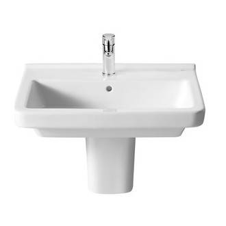 Lavabo semipedestal Dama 60x46cm Roca