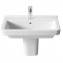 Lavabo semipedestal Dama 55x46cm Roca