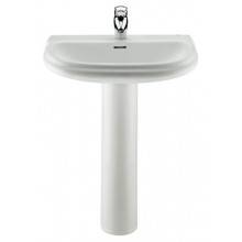 Lavabo con pedestal Dama Retro 63x50,5cm Roca