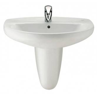 Lavabo semipedestal Victoria 56x46cm Roca