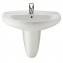 Lavabo semipedestal Victoria 56x46cm Roca