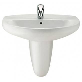 Lavabo semipedestal Victoria 52x41cm Roca
