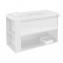 Mueble con lavabo resina 100cm Blanco/Blanco B-Smart BATH+