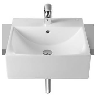 Lavabo semiencastrado Diverta 50x45cm Roca