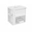 Mueble con lavabo porcelana 60cm Blanco/Blanco B-Smart BATH+