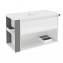 Mueble con lavabo porcelana 100cm Blanco/Gris B-Smart BATH+