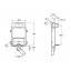 Soporte con cisterna Basic WC Roca
