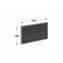 Placa EP-1 Compact Dual Roca