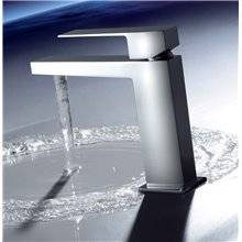 Grifo de lavabo con válvula desagüe TRES S SLIM