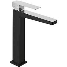 Grifo de lavabo Negro Cromado M SLIM TRES