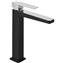 Grifo de lavabo Negro Cromado M SLIM TRES