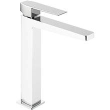 Grifo de lavabo Blanco Cromado M SLIM TRES