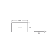 Plato 120cm Helios Roca