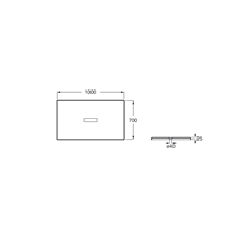 Plato 100cm Helios Roca