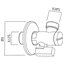 Grifo de lavabo Cascada TRES CUB SLIM