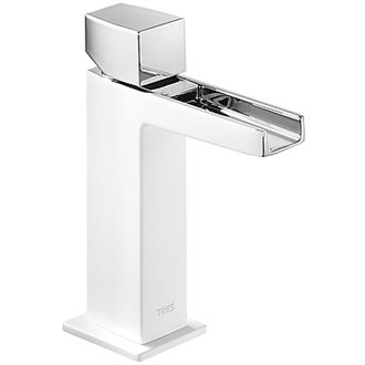 Grifo de lavabo Cascada Blanco CUB SLIM TRES