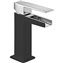 Grifo de lavabo Cascada Negro SLIM TRES