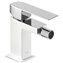 Grifo de bid&eacute; Blanco Cromo SLIM TRES