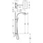 Columna de ducha TRES SLIM