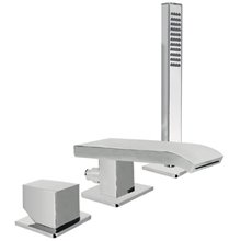 Combinación para bañera Cascada CUB TRES SLIM
