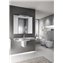 Lavabo semipedestal Meridian 85x46cm Roca