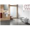 Lavabo semipedestal Hall 65x49,5cm Roca