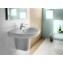 Lavabo semipedestal Victoria 56x46cm Roca