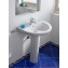 Lavabo con pedestal Victoria 65x51cm Roca