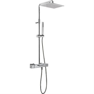 Columna de ba&ntilde;era-ducha termost&aacute;tica TRES SLIM