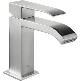 Grifo de lavabo Acero TRES S CUADRO