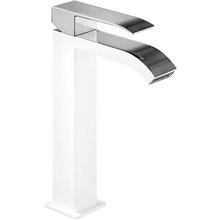 Grifo de lavabo Blanco TRES M CUADRO