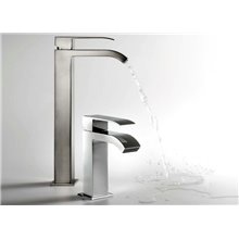 Grifo de lavabo Acero TRES L CUADRO
