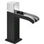 Grifo de lavabo Negro de Cascada Libre CUB CUADRO TRES