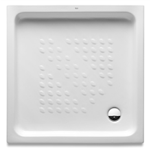 Plato 90x90cm cuadrado porcelana Easy Roca
