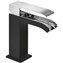 Grifo de lavabo Negro de Cascada Libre CUADRO TRES