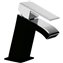 Grifo de lavabo Inclinado Negro CUADRO TRES