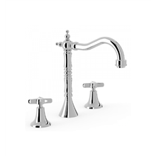 Grifo bimando para lavabo TRES-CLASIC
