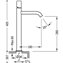 Grifo de lavabo L TUB TRES STUDY 