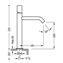 Grifo de lavabo M TUB TRES STUDY 