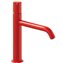 Grifo de lavabo Rojo M TUB TRES STUDY 