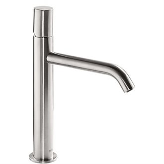 Grifo de lavabo Acero M TUB TRES STUDY 