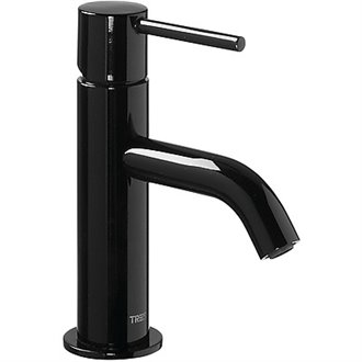Grifo de lavabo Negro S STUDY TRES