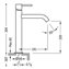 Grifo de lavabo Blanco M TRES STUDY 