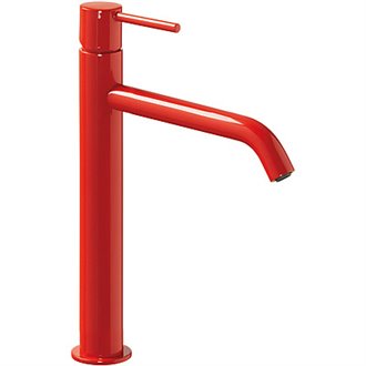 Grifo de lavabo Rojo L TRES STUDY 